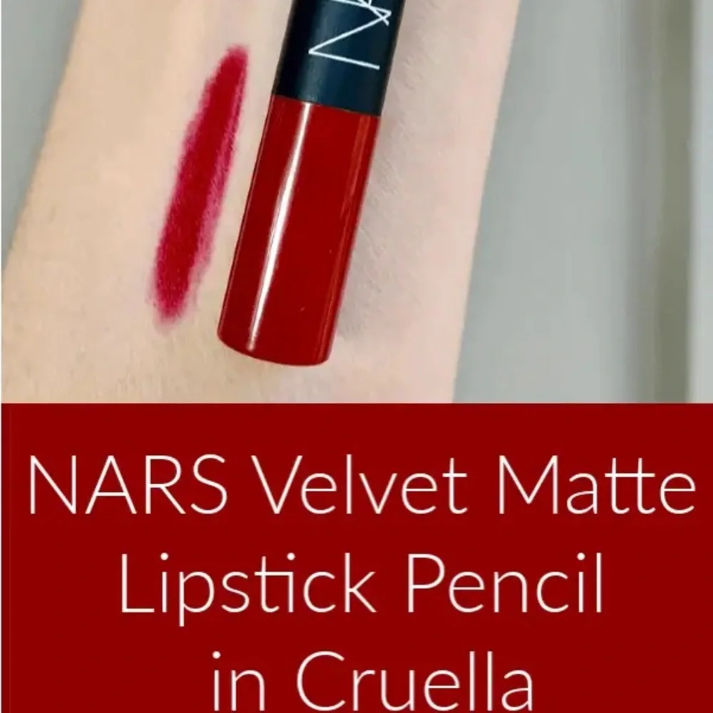 NARS Cruella Bold Red Lip Pencil new mini size
